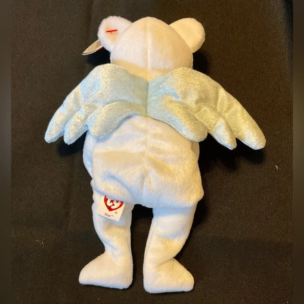 Ty “Star” angel beanie baby